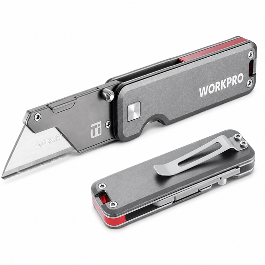 EDCIMBA UK-PR4 Titanium Alloy Multifunctional Utility Knife Portable