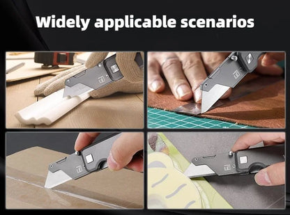 EDCIMBA UK-PR4 Titanium Alloy Multifunctional Utility Knife Portable