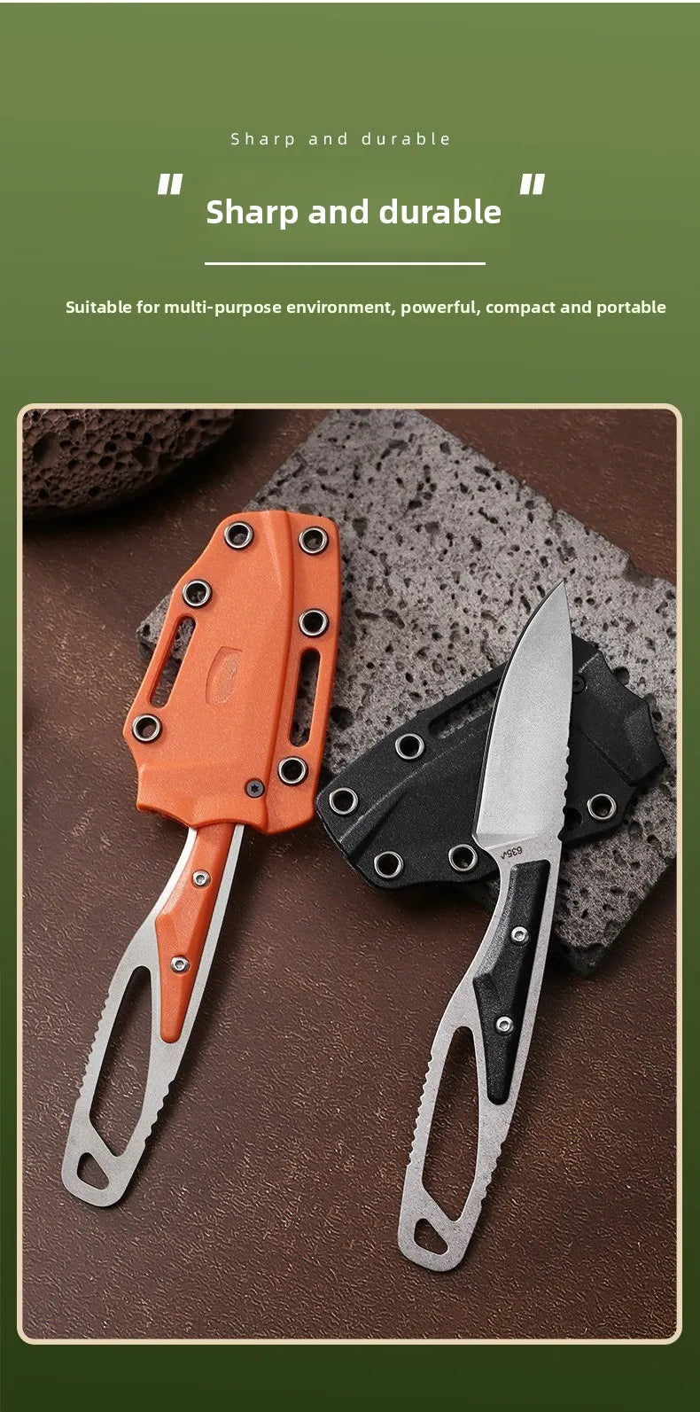 EDCIMBA FB-PR5 High-quality outdoor fixed pocket knife