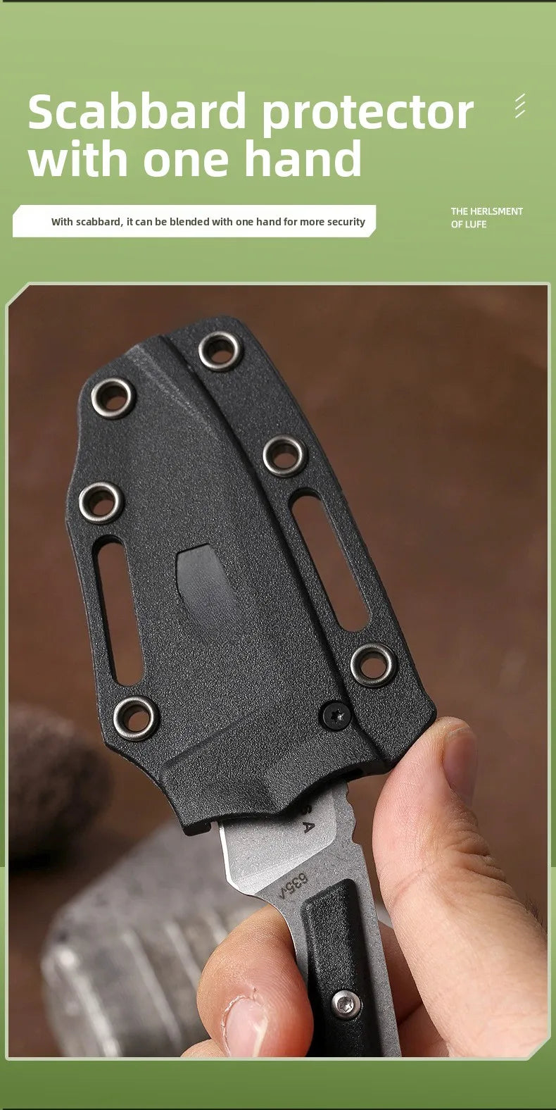 EDCIMBA FB-PR5 High-quality outdoor fixed pocket knife