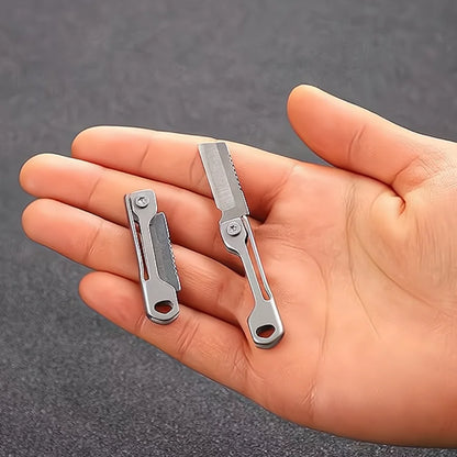 EDCIMBA KK-PR1 Stainless Steel Mini Folding Pocket Tool Keychain