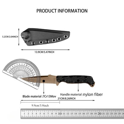 EDCIMBA FB-PR2 Steel Blade Nylon Fiber Handle