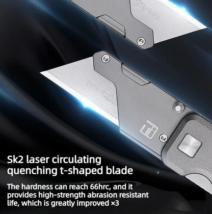 EDCIMBA UK-PR4 Titanium Alloy Multifunctional Utility Knife Portable