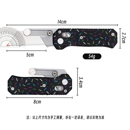 EDCIMBA UK-PR2 Handle hand folding knife portable