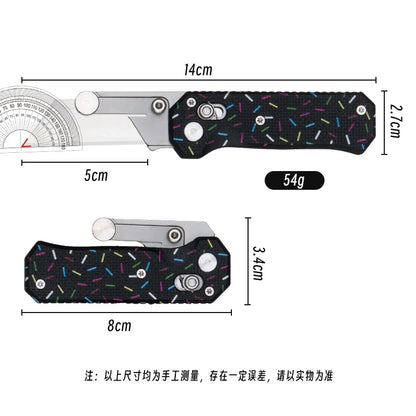 EDCIMBA UK-PR2 Handle hand folding knife portable