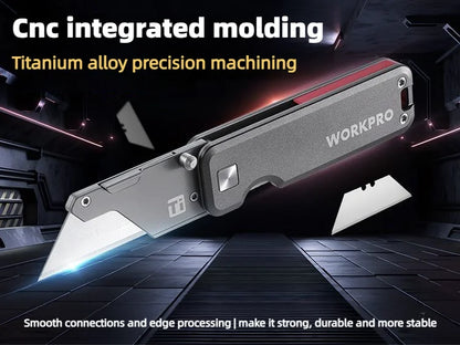 EDCIMBA UK-PR4 Titanium Alloy Multifunctional Utility Knife Portable